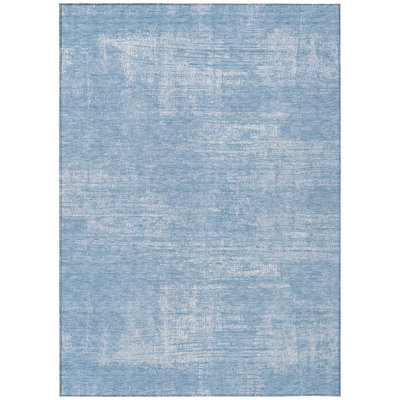 Malchow Washable Abstract Indoor / Outdoor Rug