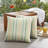 Stella Striped Outdoor Reversible Throw Pillow-22806172-22806171