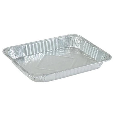 Disposable Aluminum Half Size Medium/Shallow Pans - Set of 50