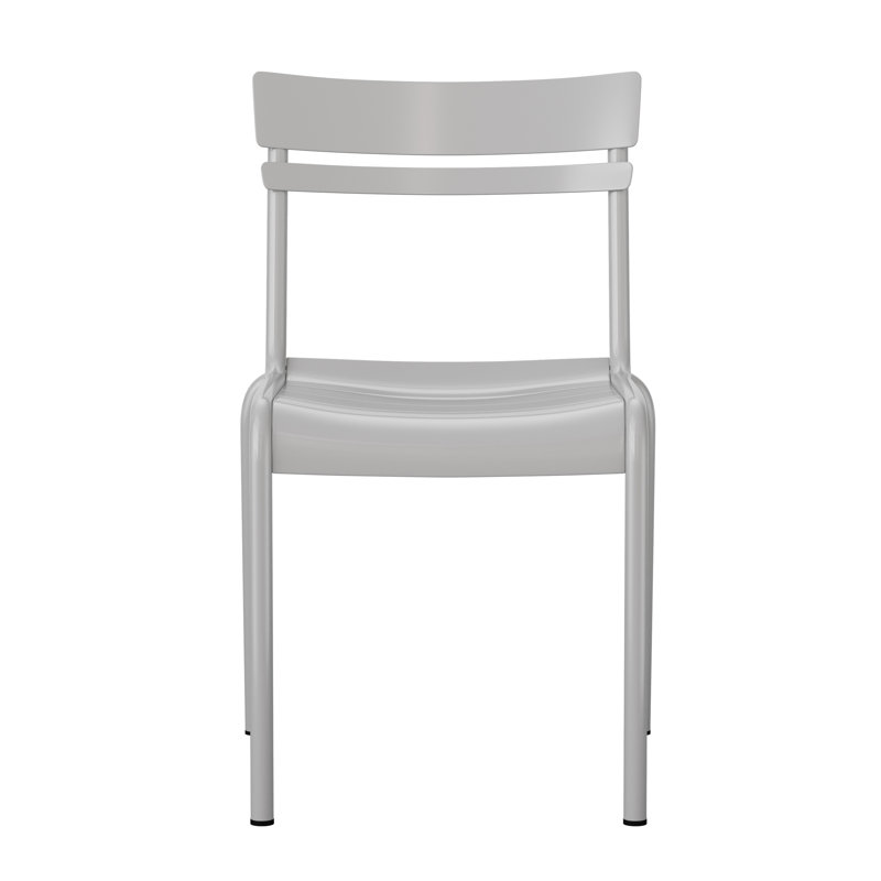 Chaise de salle à manger Merrymount, Argent, 2
