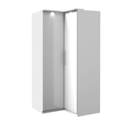 Bartholomeo 2 Door Manufactured Wood Wardrobe
