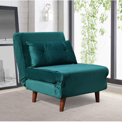 Minonk Velvet Accent Chair