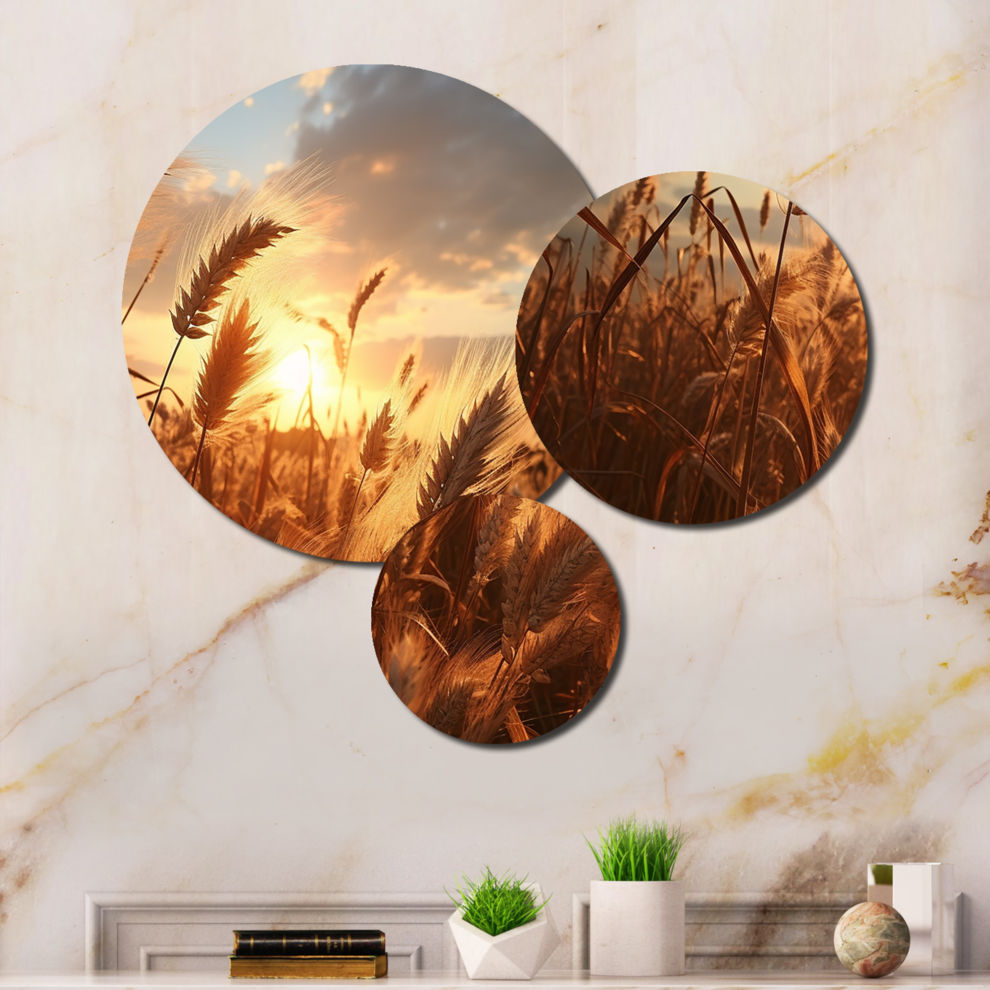 Latitude Run® Wall Decor on Metal | Wayfair