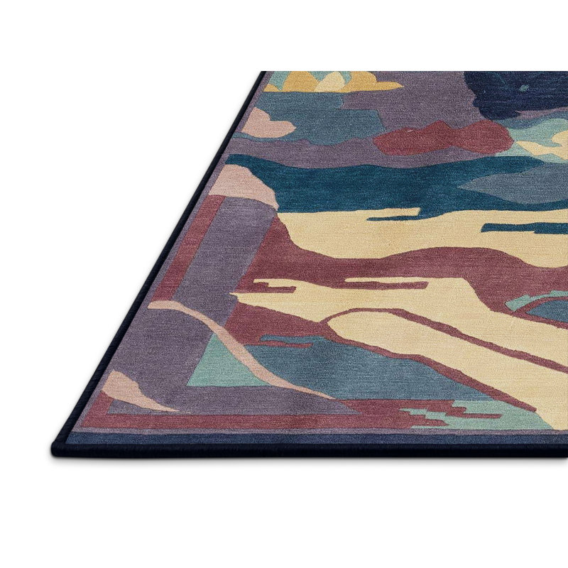 Milaina Abstract Indoor Rug, Rectangle 2' x 3'