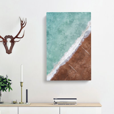 View Of Brighton Beach - Wrapped Canvas