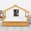 Lit en bois avec lit gigogne simple-2069462515