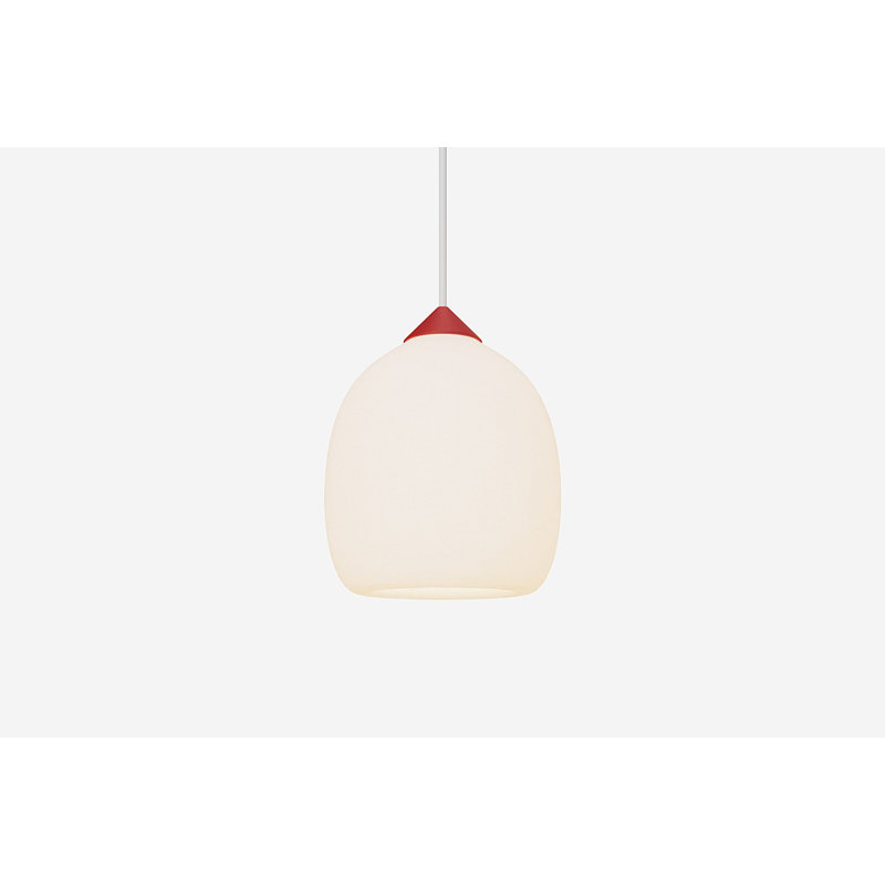 Gulp Pendant Light, Blossom, 12.5'' H x 6.97'' W x 6.97'' D, Black