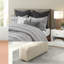 Ensembles de literie en jacquard de ferme en coton pour chambres confortables