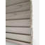 Jardinière rectangulaire en aluminium durable avec finition brun cendré et profondeur réglable pour un jardinage polyvalent