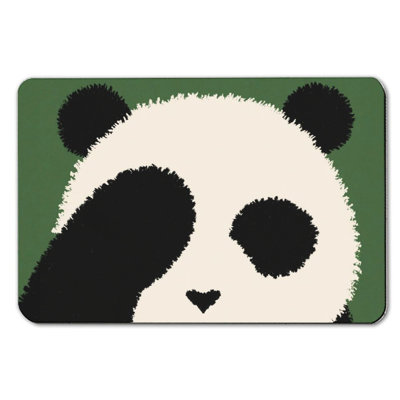 Panda Contour Style Bath Mat, 16 X 24