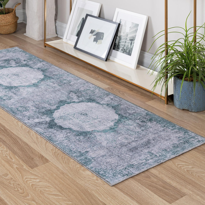 Octavie Abstract Indoor Rug, Runner 2'7" x 10'