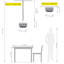Lustre 3 lumières 16 po Concetta