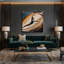 Art sportif sur toile brune-1209443643