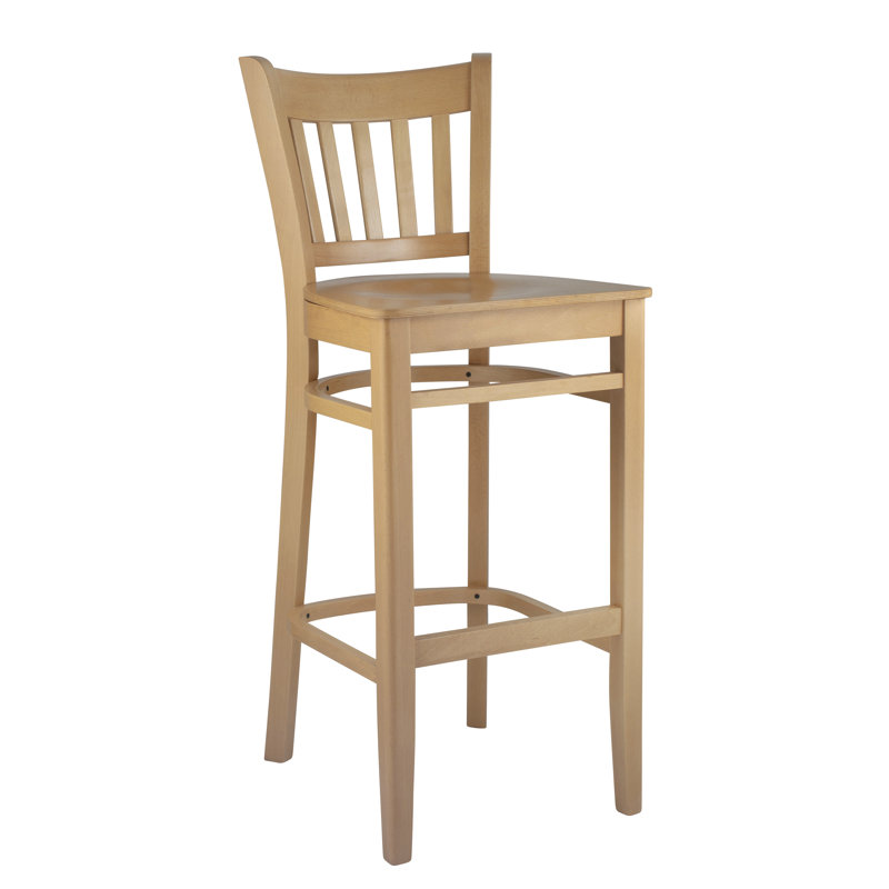 Solihull Solid Wood Counter Stool, Natural