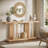 70.9" Extra Long Console Table with Arcylic Base