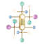 Globo 6 - Light Armed Sconce