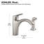 Rival Single-Handle Kitchen Sink Faucet With Side Sprayer-1867793416