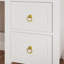 Bureau d'ordinateur 47 "et coiffeuse avec huche et 4 tiroirs