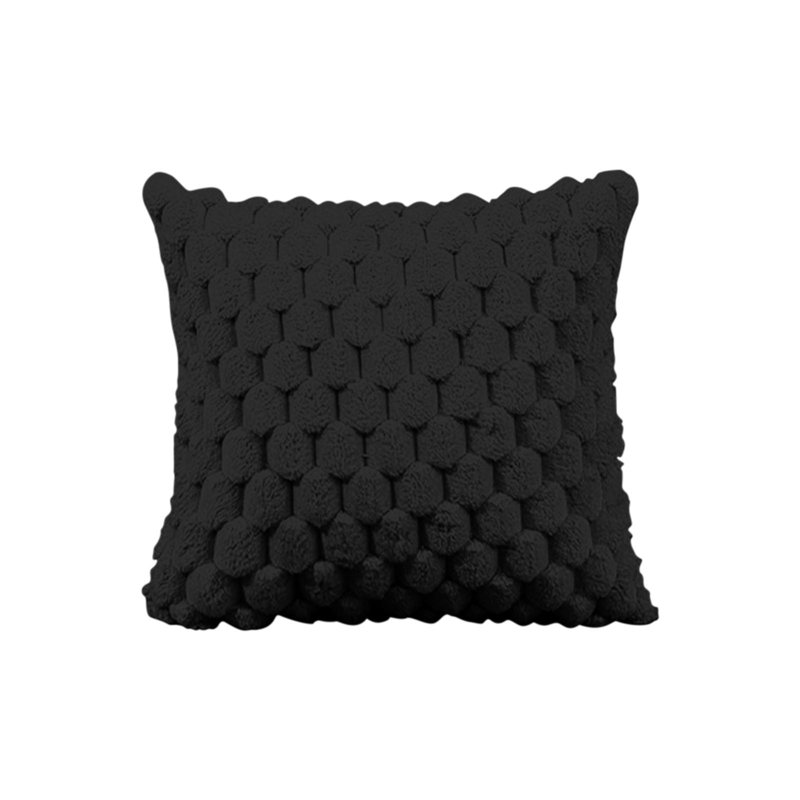 Woven Velvet Solid-Color Cushion Covers, Office Sofa Cushion Covers