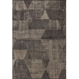 Rapture Beige/Brown Abstract Luxury Area Rug