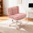 Malefatto Swivel Office Chair with Metal Base & Adjustable Height-120170879