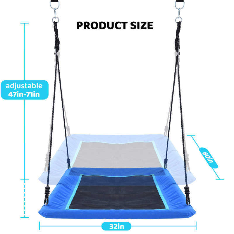 750Lbs Giant 60" Platform Tree Swing
