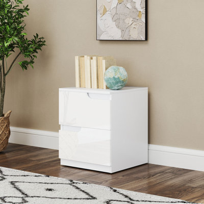Darnisha 40cm W Particle Board / Chipboard Bedside Table