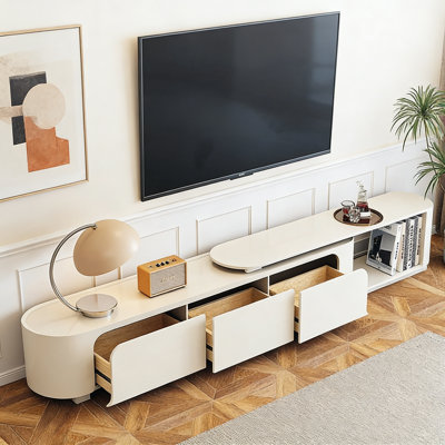 Meuble télé français de style crème français