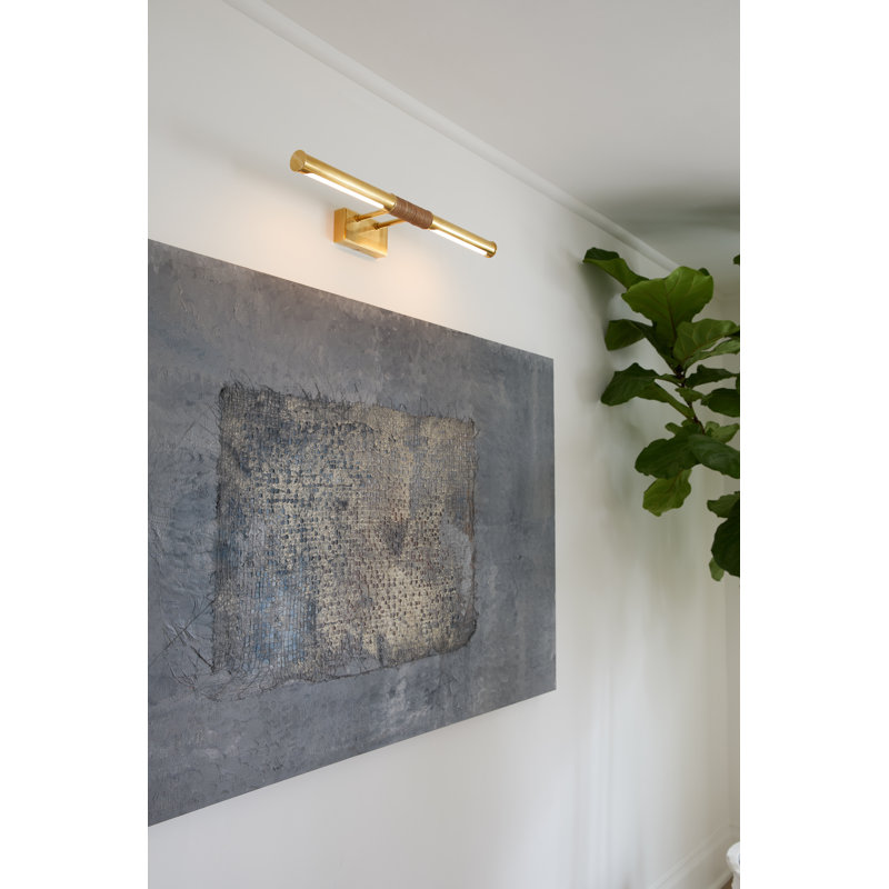 HALLSTEAD 1 LIGHT PICTURE LIGHT, 3" H x 18" W x 3" D
