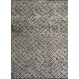 Rapture Black/Gray Abstract Luxury Area Rug