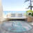 Machine Washable Indoor/Outdoor Claudian ACN1540 Teal Rug-109536338