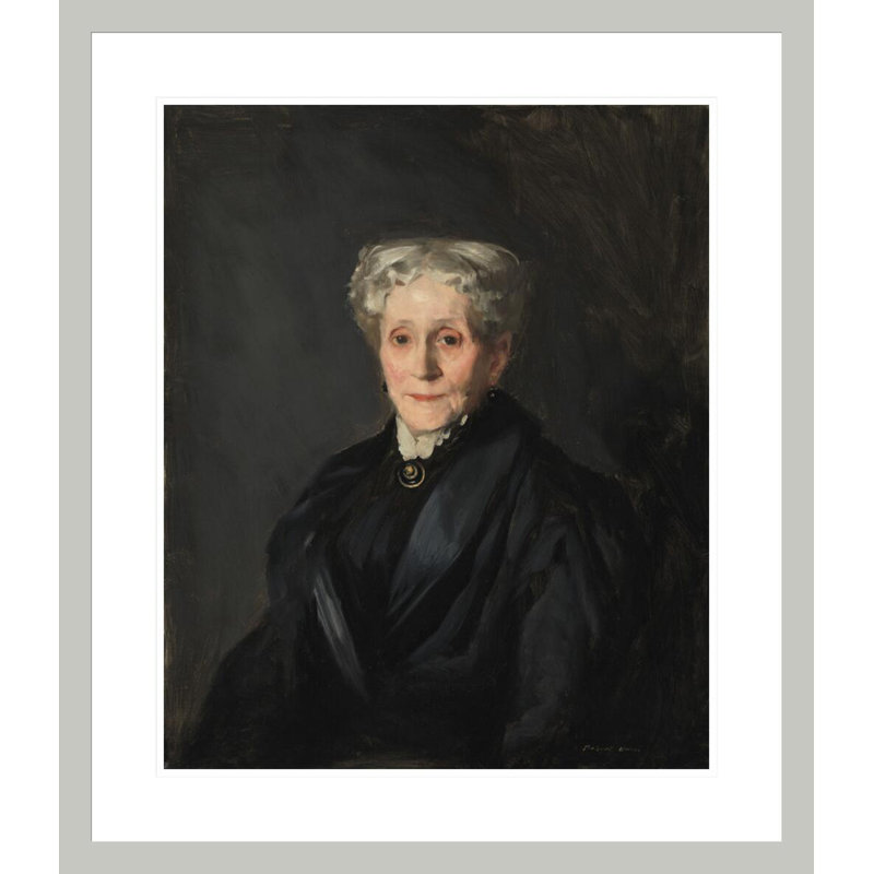 Mme. George Cotton Smith par Robert Henri, impression giclée sur cadre, 27.21" H x 23.5" W