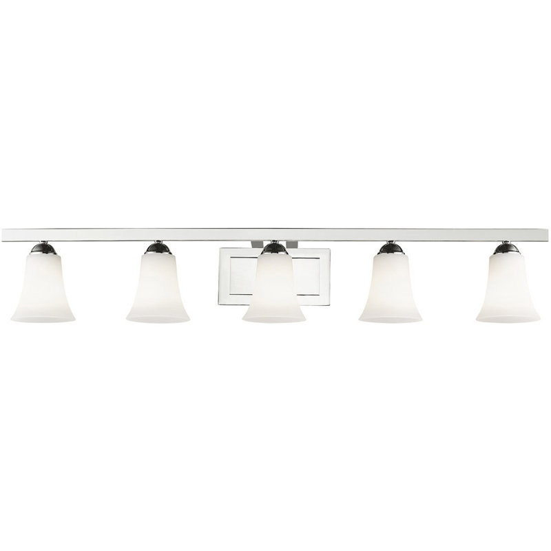Midtown 5 - Light Vanity Light, Brown