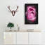 The Heart of a Pink Rose - Wrapped Canvas-56633857