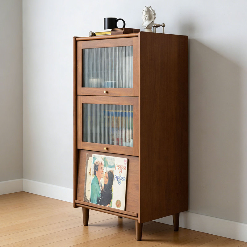 Commode décorative rétro et simple, H 48,42 po x l 23,62 po x P 15,74 po