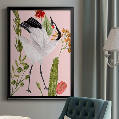 Oiseaux en mouvement VI - peinture à cadre unique
