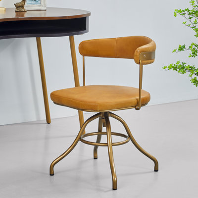 Avante Genuine Leather Swivel Task Chair