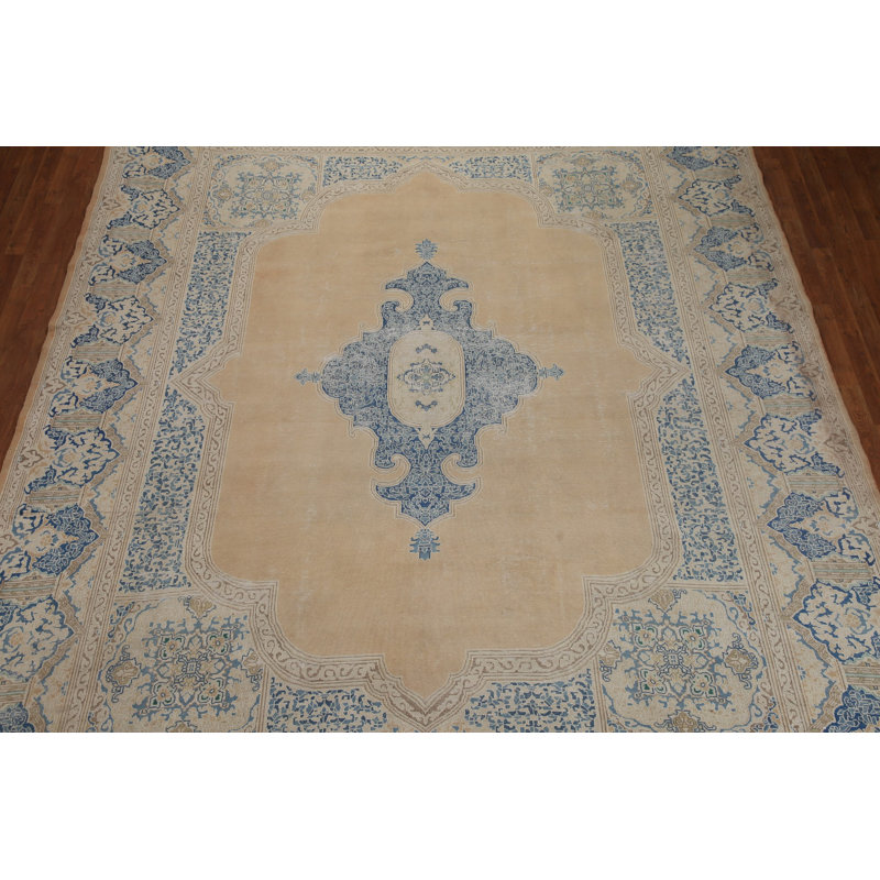 Tapis traditionnel délavé 10 x 14 po