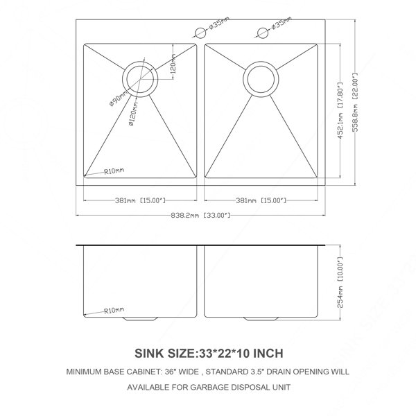 Dimensions du produit