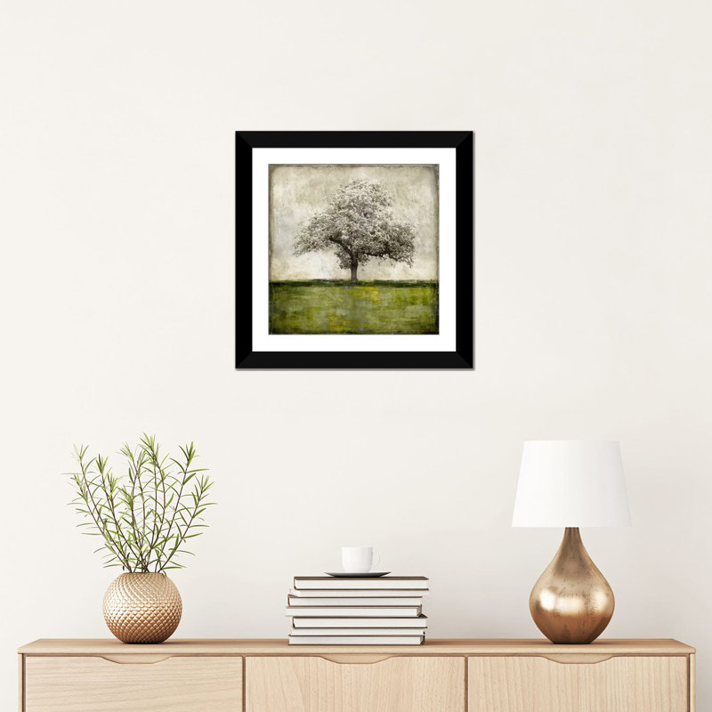 « majestic », impression sur toile, H 16 po x l 16 po x P 1 po, Papier d'art encadré noir, Blanc