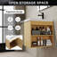 Ensemble de meuble-lavabo mural 24 po avec lavabo, lavabo flottant moderne avec lavabo vasque en céramique et robinet, 24 po