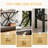 Coffee Table,2-Tier Console Table,Modern Sofa Table-1806030877