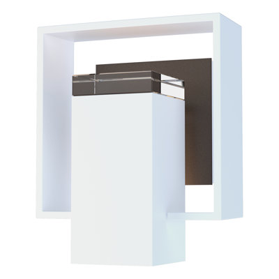 Shadow Box Outdoor Armed Sconce