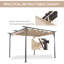 Auvent extérieur rétractable pour pergola 11,5 pi x 11,5 pi Outsunny