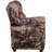 Kimsey LeatherSoft Contemporary Kids Recliner with Cup Holder and Headrest