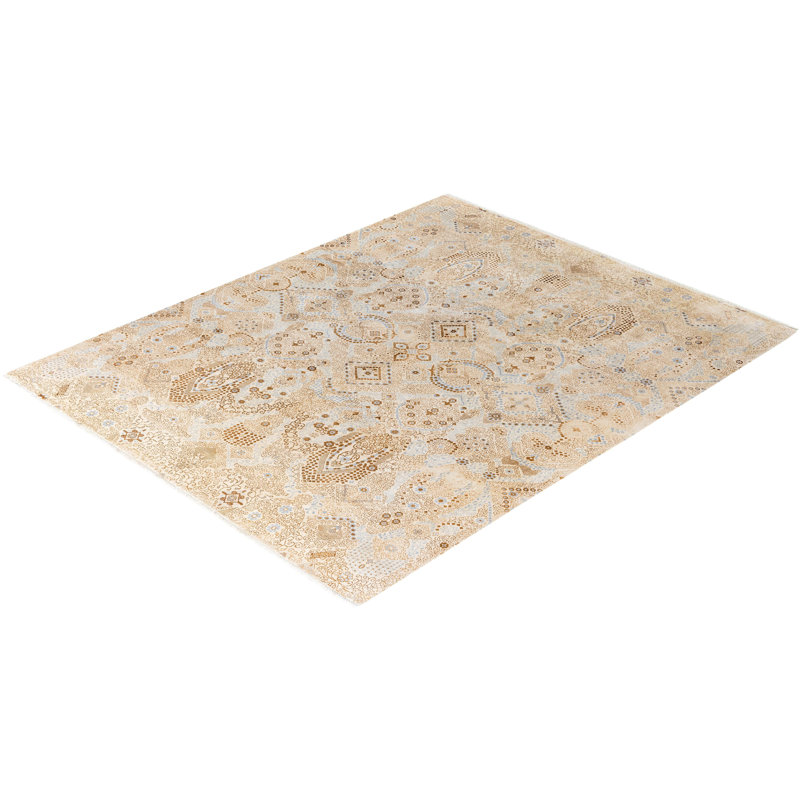 Overdyed One-of-a-Kind 8' 2" X 10' 1" Hand Knotted Area Rug
