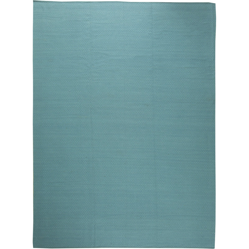 Modern One-of-a-Kind Rectangle 10'2" X 14' Flatweave Area Rug