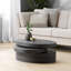 Table basse rotative Modernesque - Noir mat