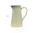Stoneware Ribbed Pitcher With Reactive Glaze-1719234842