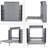 Scherf Murphy Bed with Shelves-1623540862